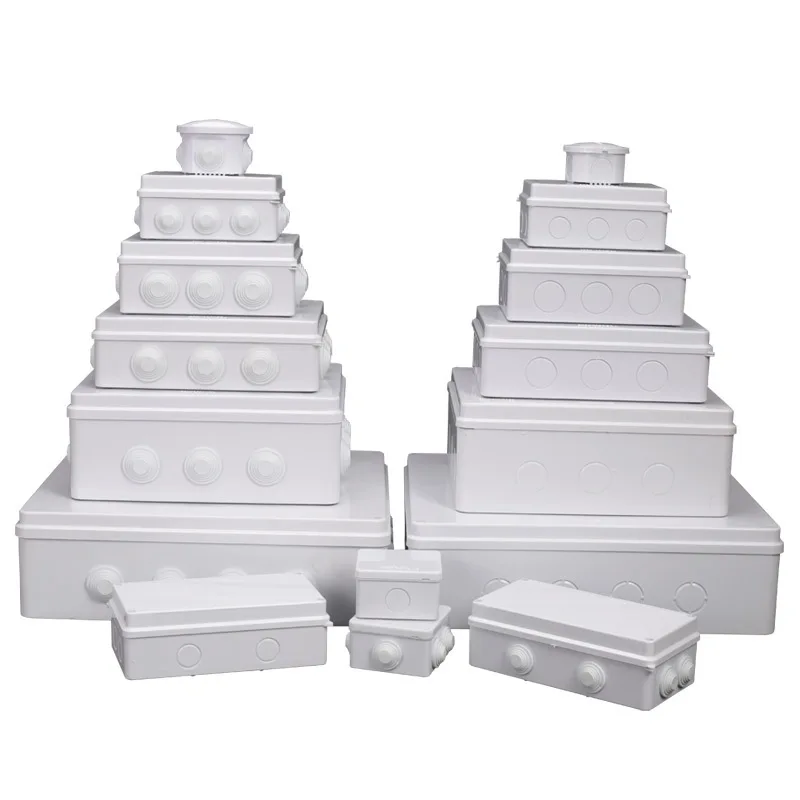 Outdoor Power Lead - Boîtier d'alimentation étanche en plastique ABS,