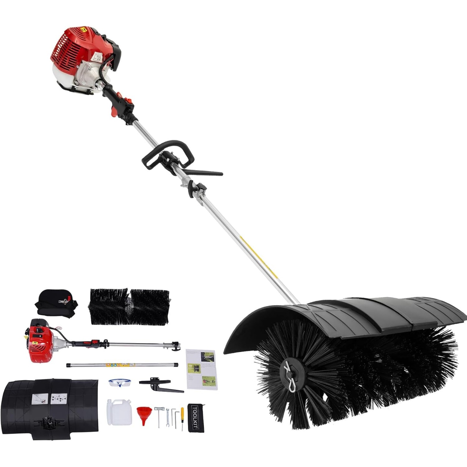 Outdoor Power Broom - Balai de balayeuse à main à