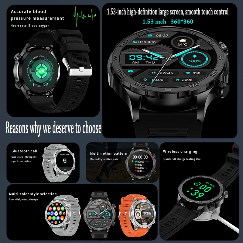 Nouvelle montre connectée GPS  - Outdoor Power Lead avis et prix