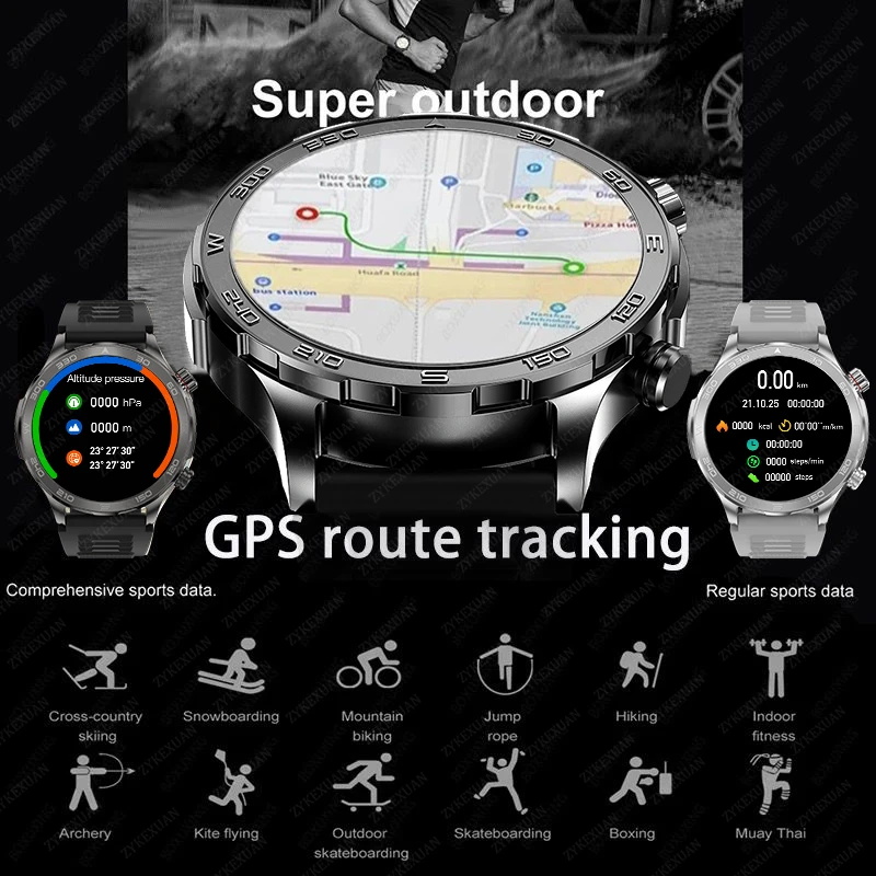Nouvelle montre connectée GPS  - Outdoor Power Lead avis et prix
