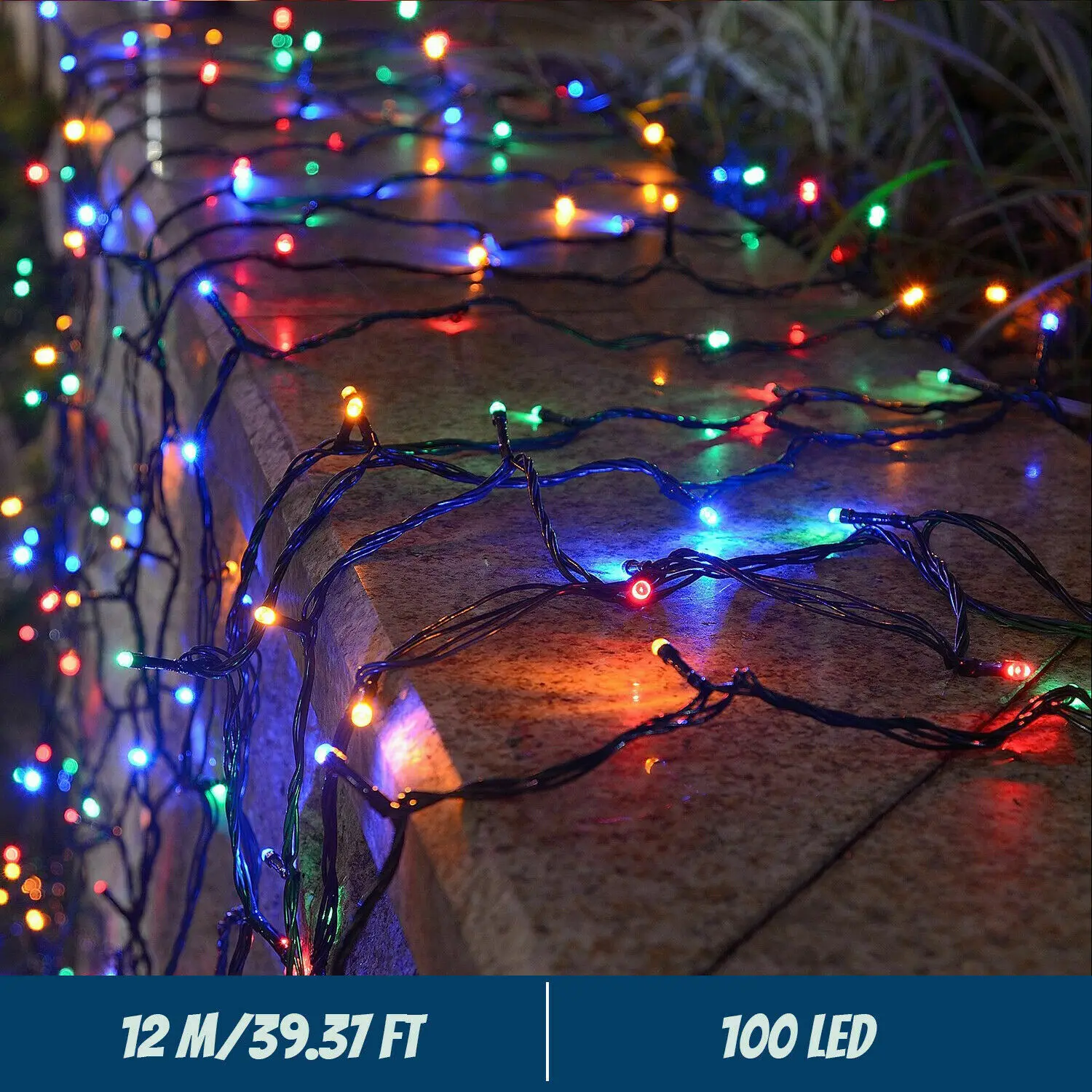 Guirlande solaire LED 5M-32M,  - Outdoor Power For Xmas Lights avis et prix