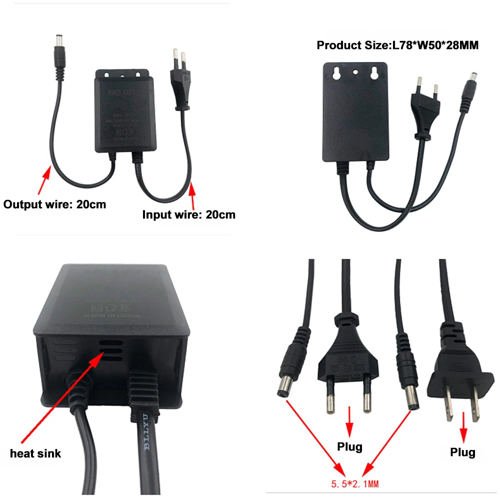 Chargeur adaptateur secteur ét - Outdoor Power Supply 12V avis et prix