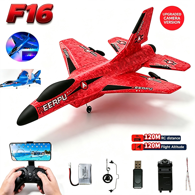 Avion RC en mousse F16, planeu - Outdoor Power Lead avis et prix