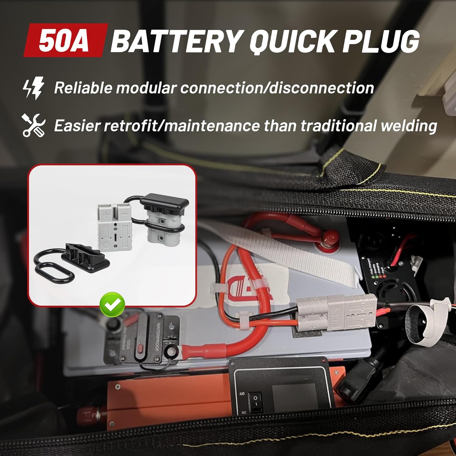 Connecteur rapide de batterie  - Outdoor Power Lead avis et prix