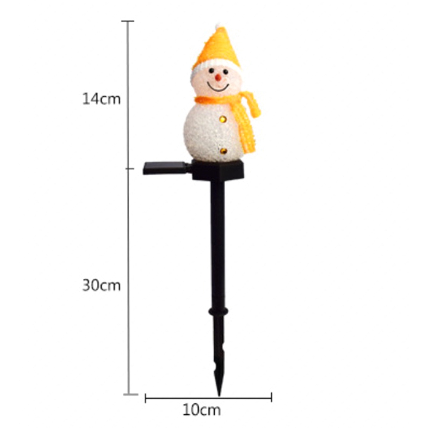 Lampes solaires A72P en forme  - Outdoor Power For Xmas Lights avis et prix