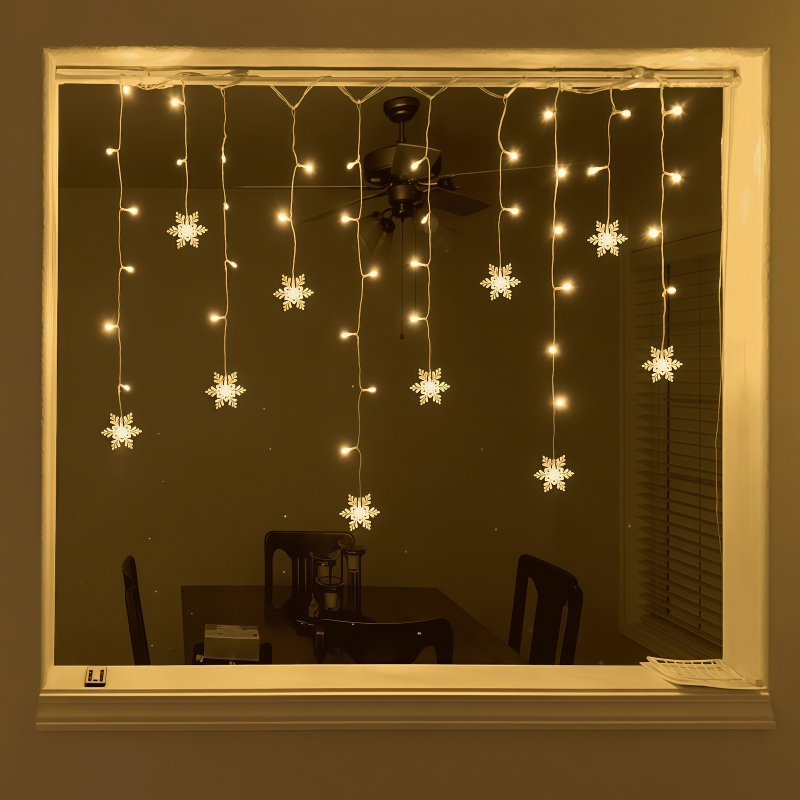 Guirlande lumineuse flocon de  - Outdoor Power For Xmas Lights avis et prix