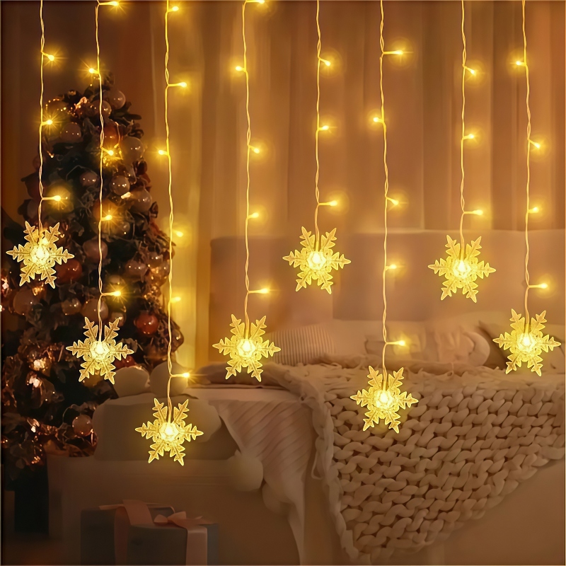 Guirlande lumineuse flocon de  - Outdoor Power For Xmas Lights avis et prix