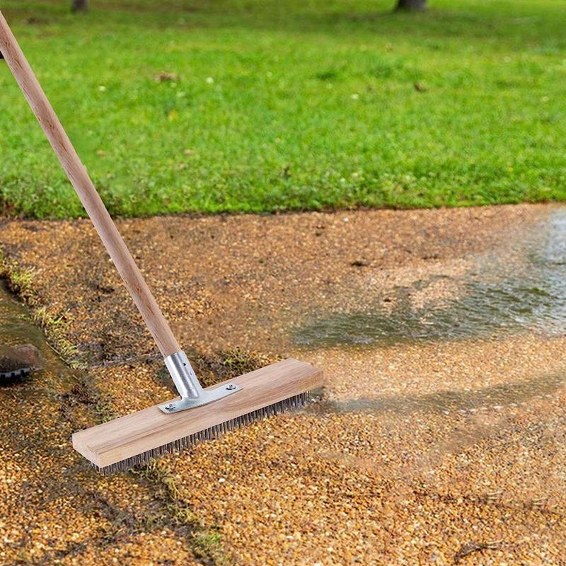 Brosse à récurer en acier, éla - Outdoor Power Broom avis et prix